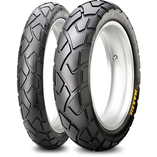 Par Pneu 110/80-19 e 150/70-17 Presa Detour Big Trail - Maxxis