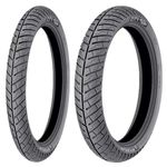 Par Pneu 2.75-18 + 90/90-18 Michelin City Pro Factor Titan 150 YBR