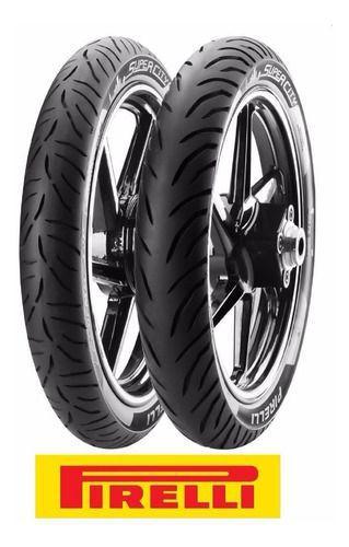 Par Pneu 2.75-18 e 100/80-18 Super City Cg/titan - Pirelli