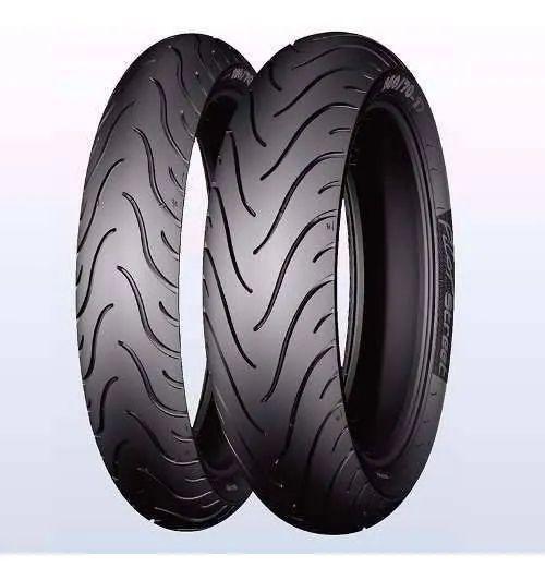 Par Pneu 90/90-18 + 110/70-17 Michelin Titan 150 Sport