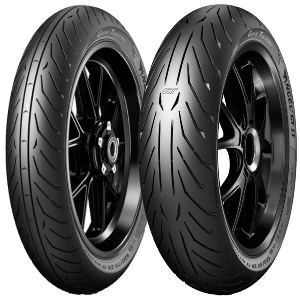 Par Pneus 120/70-19 (60v) e 170/60-17 (72v)Angel GT2 Pirelli