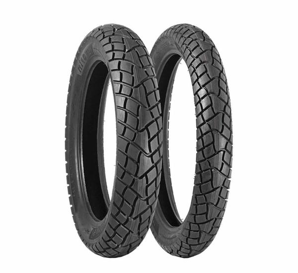 Par Pneu Bros Dianteiro 90 90 19 Traseiro 110 90 17 Bros 125 150 160 Dual Sport Levorin 0353