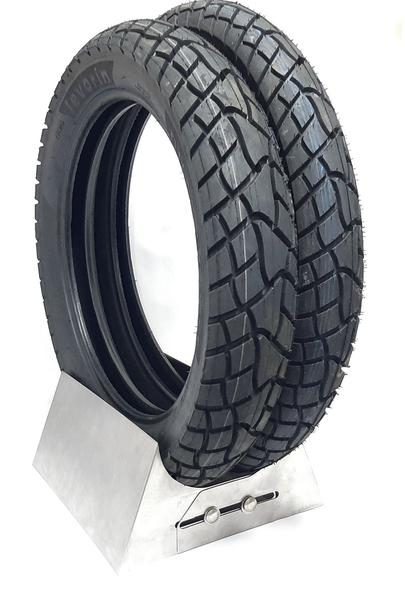 Par Pneu Bros Dianteiro 90 90 19 Traseiro 110 90 17 Bros 125 150 160 Dual Sport Levorin 0353