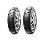 Par Pneu Burgman Balão 110/80-10 + 100/80-10 Sl26 Pirelli