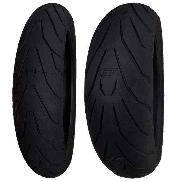 Par Pneu Cb 500 F 190/55r17 + 120/70r17 Zr Angel Gt Pirelli