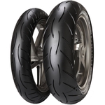 Par Pneu Cbx 250 Twister Fazer 250 140/60r17 + 100/80r17 Tl M5 Metzeler