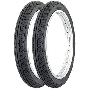 Par Pneu Cg 125 Ybr 125 Kansas 250 300-18 + 300-18 47S City Turbo Tubeless Technic