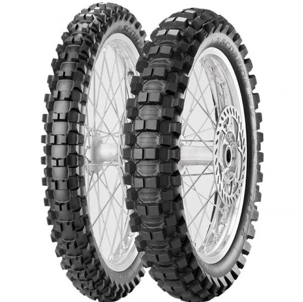 Par Pneu Crf 230F 100/100-18 + 80/100-21 Scorpion Extra Fun Pirelli - Pirelli Moto