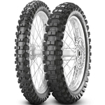 Par Pneu Crf 100/100-18 + 80/100-21 Scorpion Mx Extra X Pirelli