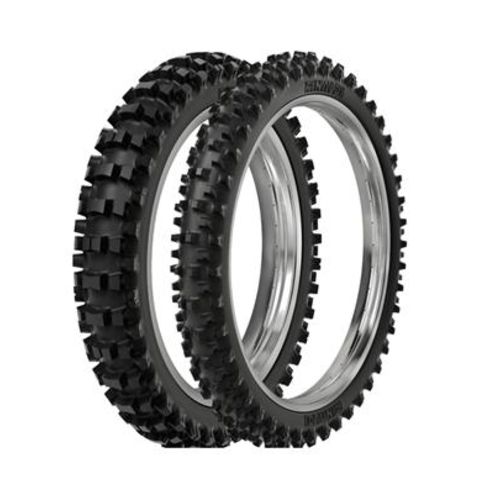 Par Pneu Crf230 Cross Trilha 120/80-19 + 90/90-21 Sr39 Rinaldi