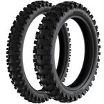 Par Pneu Cross Trilha Off-Road 80/100-21 + 110/90-19 Race Star Rs47 Rinaldi