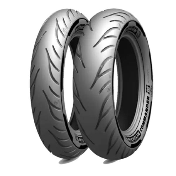 Par Pneu de Moto Michelin COMMANDER 3 CRUISER F 140/75 17 M/C 67V TL + 200/55 R17 78V