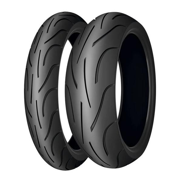 Par Pneu de Moto Michelin PILOT POWER 2CT Diant 120/70 ZR17 58W TL + 180/55 ZR17 73W TL