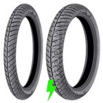 Par Pneu Titan 160 Michelin 100/80-18 + 80/100-18 City Pro