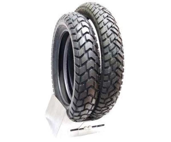 Par Pneu Falcon Dianteiro 90 90 21 Traseiro 120 90 17 Nx-4 Falcon Xt 600 660 Sahara 350 Pirelli 0618