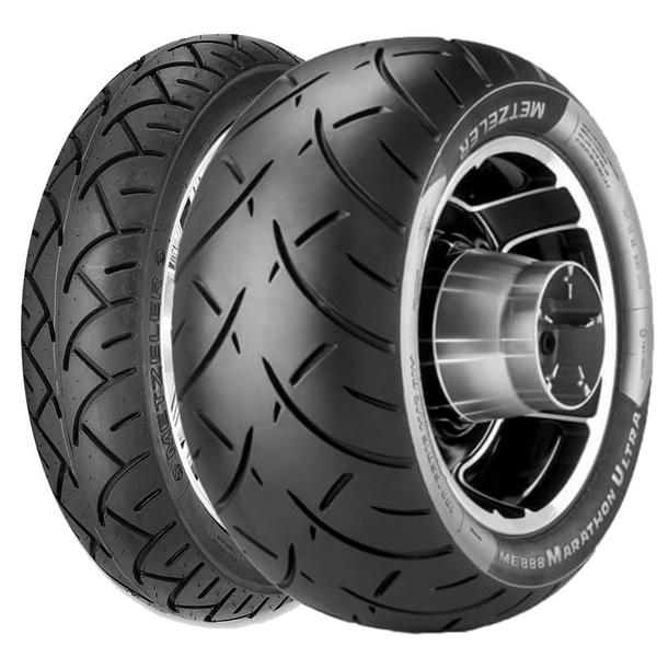 Par Pneu Harley Fat Boy 140/75-17 200/55-17 Metzeler