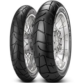 Par Pneu Honda Nx 400i Falcon 120/90-17 + 90/90-21 Scorpon Trail Pirelli