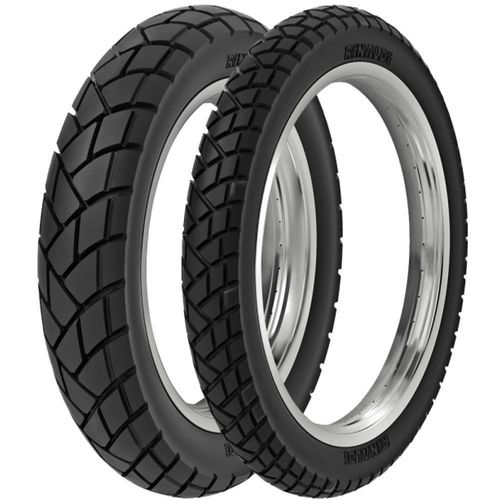 Par Pneu Tornado Xre300 130/80-18 + 80/90-21 R34 Rinaldi