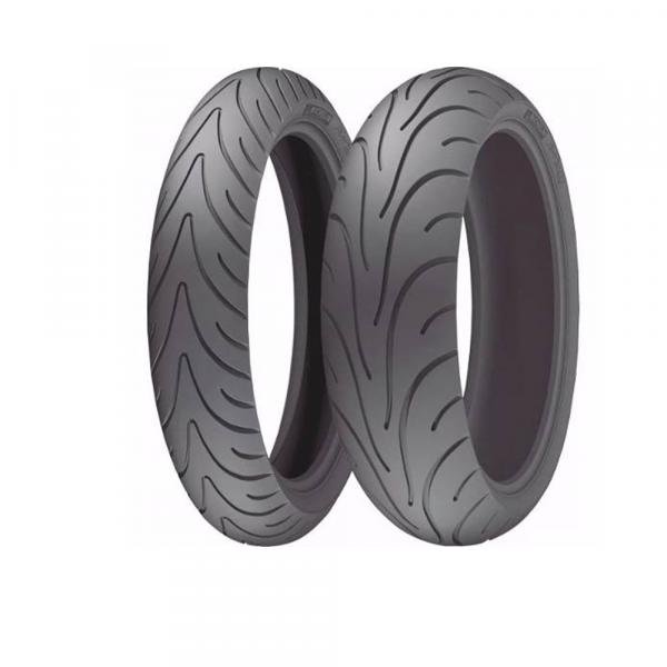 Par Pneu Michelin 120/70-17 + 180/55-17 Pilot Road 2 Moto