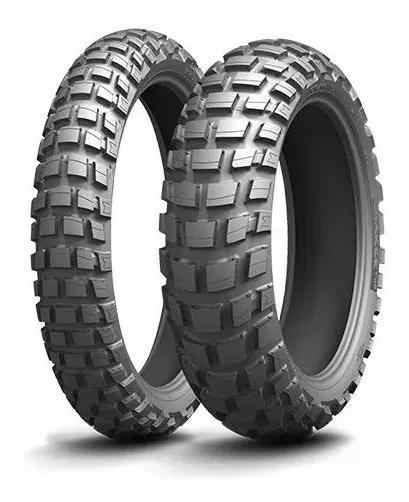 Par Pneu Michelin 120/70-19 + 170/60-17 Anakee Wild Bmw1200