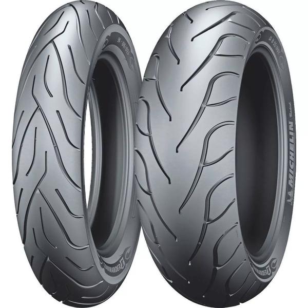 Par Pneu Michelin 120/70-19 + 240/40-18 Commander 2 V-rod