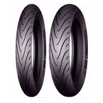 Par Pneu Michelin 2.75-18 + 90/90-18 Pilot Street Titan Ybr