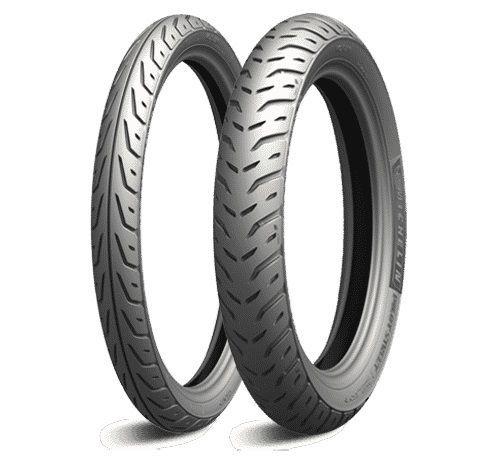 Par Pneu Michelin Pilot Street 2 Biz 80/100-14 + 60/100-17