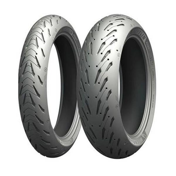 Par Pneu de Moto Michelin ROAD 5 TRAIL 120/70 ZR19 60W TL + 170/60 ZR17 M/C 72W TL