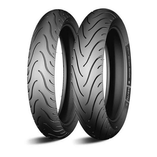 Par Pneu Michelin PILOT STREET 110/70 R17 + 150/60 R17 Tras TL/TT