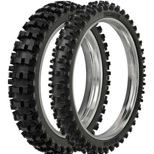 Par Pneu YZ 250F Cross Trilha 100/90-19 + 80/100-21 Sr39 Rinaldi 