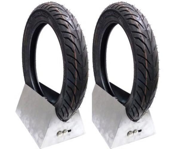 Par Pneu Neo 125 Traseiro 80 100 14 Dianteiro 80 100 14 Pirelli Super City 0653