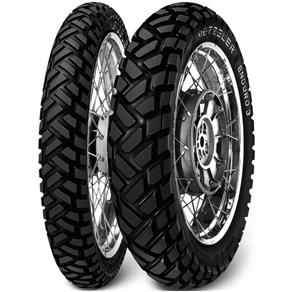 Par Pneu Cg 150 Ybr 125 90/90-18 + 275-18 Enduro 3 Sahara Metzeler