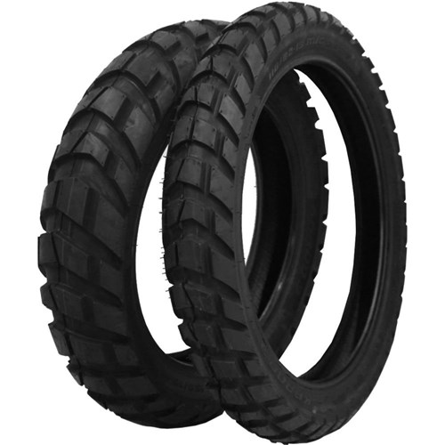 Par Pneu Nx400i Falcon Xt660r 130/80-17 + 90/90-21 Karoo3 Metzeler