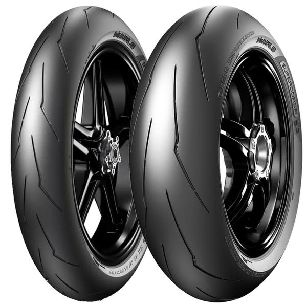 Par Pneu Pirelli 200/60-17 + 120/70-17 SPV3 Cbr1000 Zx10