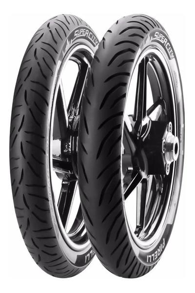 Par Pneu Pirelli 275-18 + 100/90-18 Super City Honda 150 125