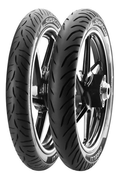 Par Pneu Pirelli 275-18 + 100/90-18 Super City Titan Fan 160