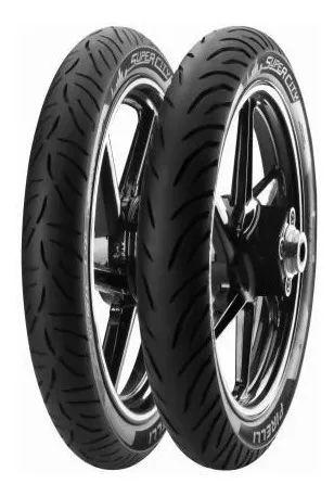 Par Pneu Pirelli 275-18 + 100/90-18 Super City Titan 160