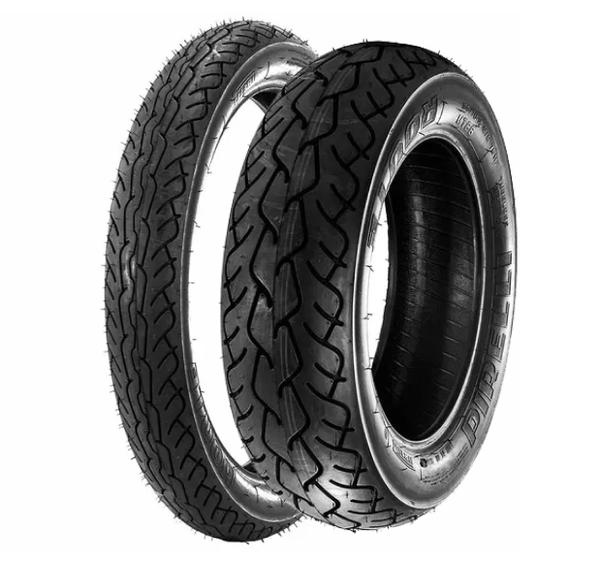 Par Pneu Pirelli Road King Heritage Softail 130/90-16 150/80