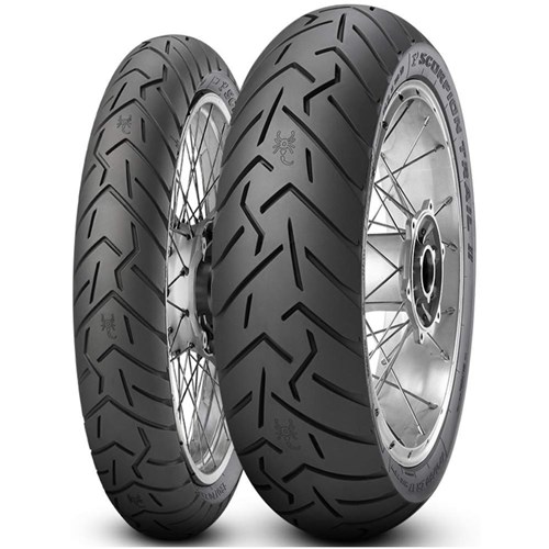 Par Pneu Tiger 800 Xc 150/70R17 + 90/90-21 Scorpion Trail 2 Pirelli