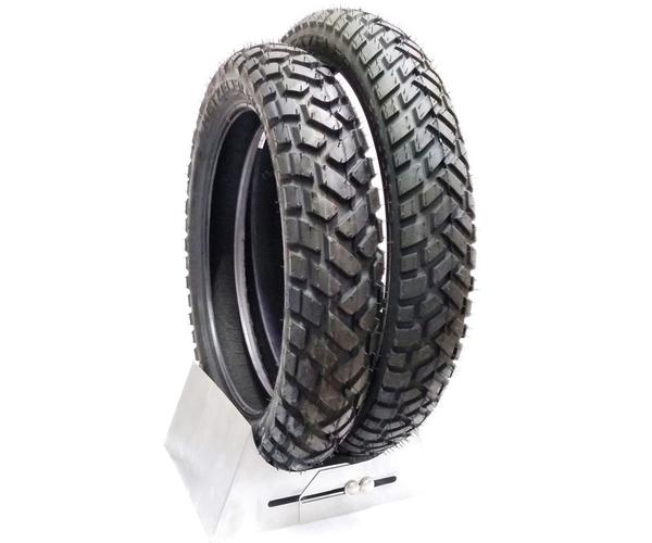 PAR PNEU TORNADO DIANTEIRO 90 90 21 TRASEIRO 120 80 18 Honda XR 250 TORNADO NX-4 FALCON PIRELLI 0605