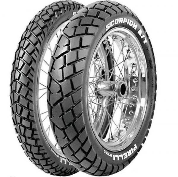 Par Pneu Tornado Lander 120/80-18 + 90/90-21 Mt90 Pirelli