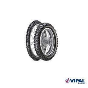 Par Pneu Trilha Bros 125 150 90/90-19 e 100/90-17 Vipal CR400