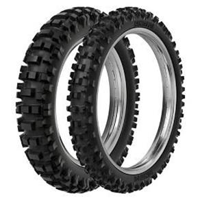 Par Pneu TTR 230 Crf250 Enduro 110/100-18 + 90/90-21 Rmx35 Rinaldi