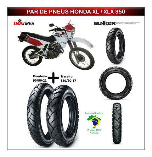 Par Pneus Honda Xl 350 /xlx 350 Medida Original Todo Terreno - Ira