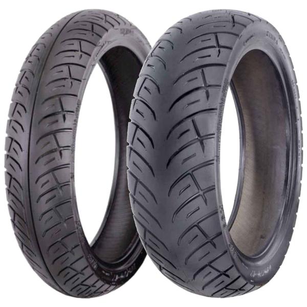 Par Pneus Kenda 110/70-17 e 140/70-17 Cb300 Ninja Cbr250