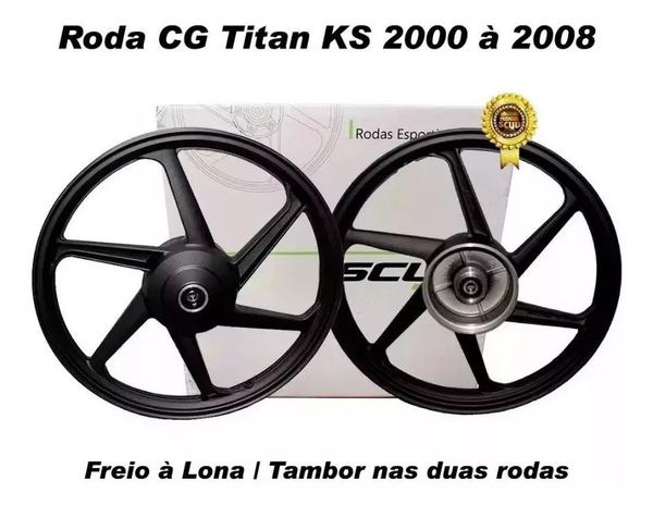 Par Roda Titan 125 2000 a 08 Ks Kse Fan08 6p Original Scud