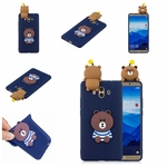 Para Cartoon HUAWEI Mate10 3D Adorável suave TPU tampa traseira antiderrapante à prova de choque capa protetora completa Redbey