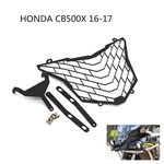 Mshop Para Honda Cb500x 2016-2017 Farol Proteção Tampa Grille Guarda Capa Protetora Motos Acessórios