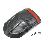 For Kawasaki Versys650 Versys1000 Motorcycle Carbon Fiber Texture Front Mudguard Rear Extender Extension Mudapron