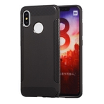 Para Xiaomi 8-derrapante não à prova de choque em TPU de protecção Ultra Slim Matte tampa traseira completa